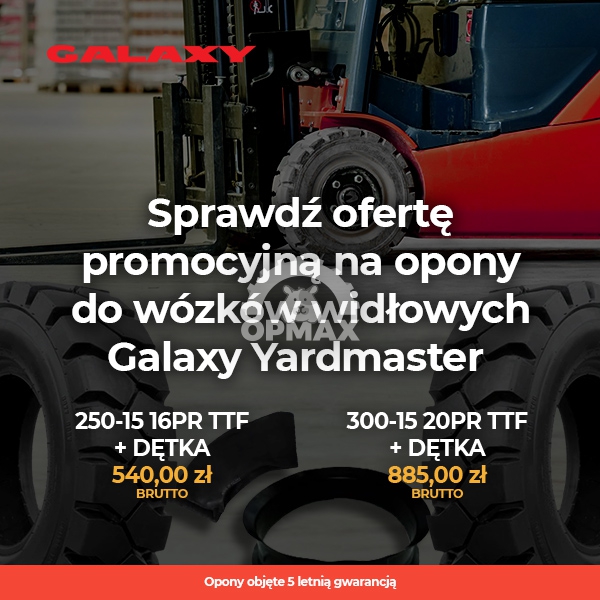 PROMOCJA NA OPONY PRZEMYSŁOWE GALAXY YARDMASTER