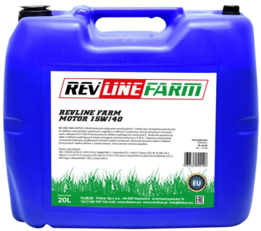 Olej silnikowy Revline Farm Motor 15W40 20l