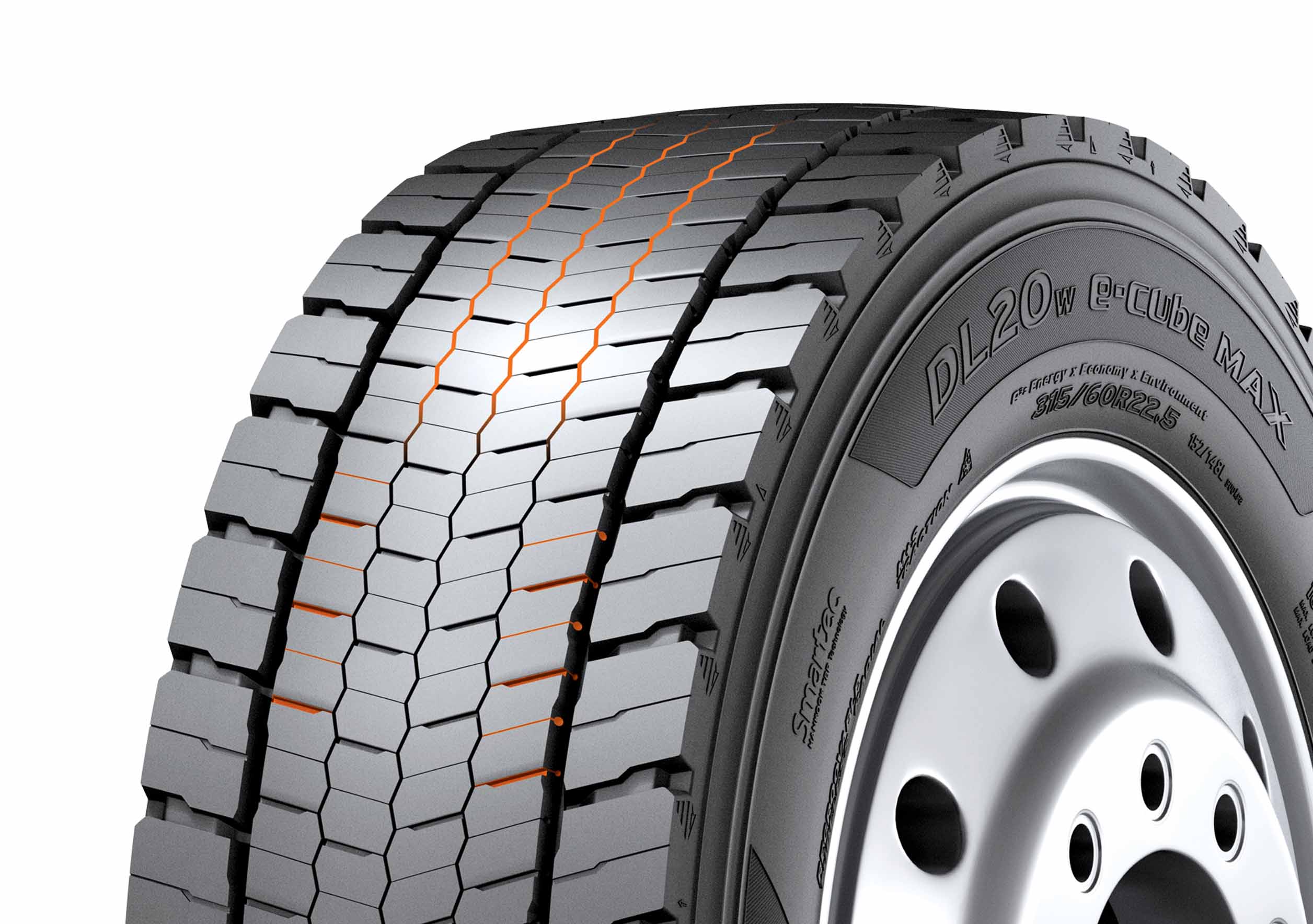 Hankook E-Cube Max DL20W 315/70R22.5 154/150L