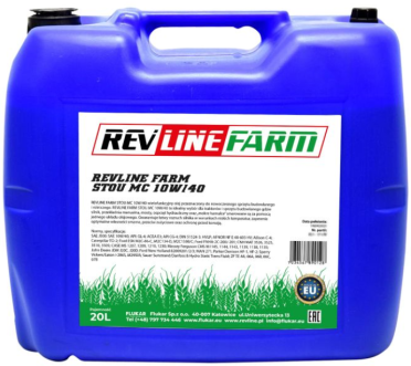 Olej hydrauliczno-przekładniowy Revline Farm Stou MC 10W40 20l