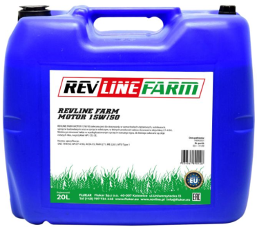 Olej silnikowy Revline Farm Motor 15W50 20l