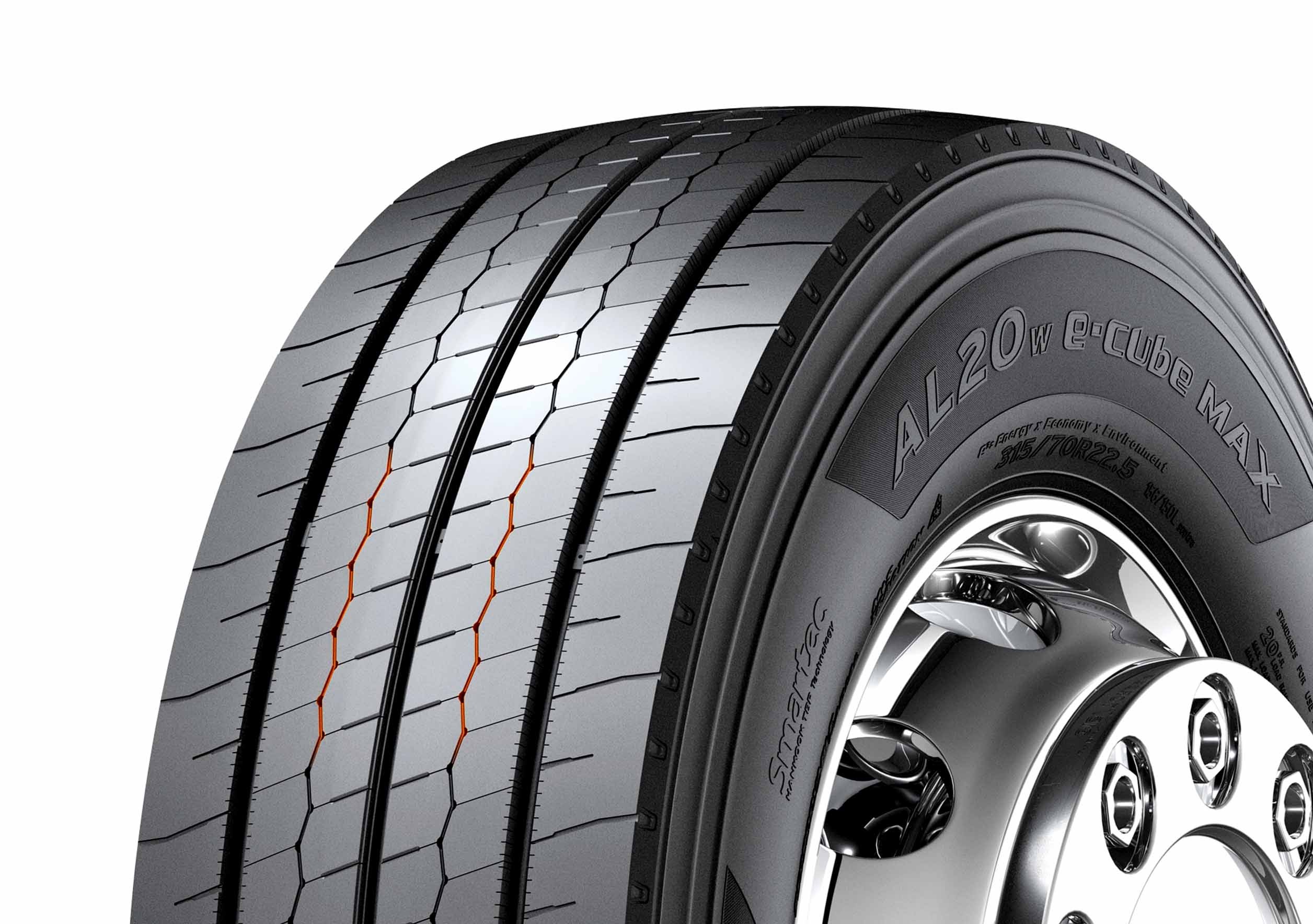 Hankook E-Cube Blue AL20 385/55R22.5 M+S 160K