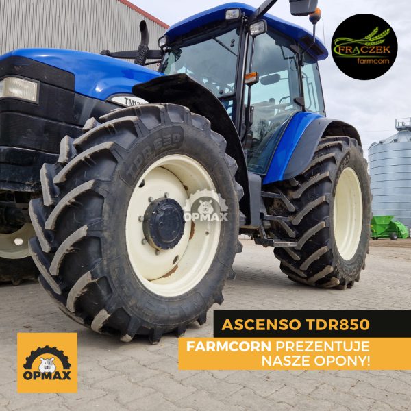 Farmcorn prezentuje opony ASCENSO TDR850