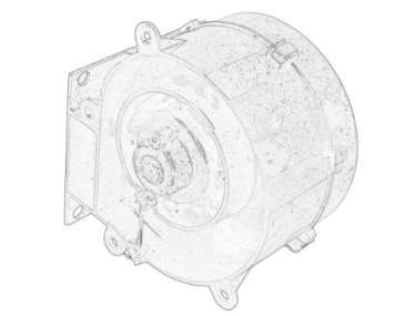 Dmuchawa kabiny John Deere RE237675