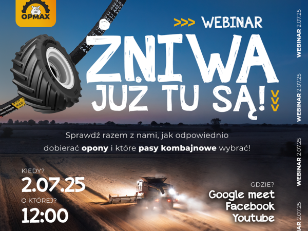 Żniwa już tu są – dołącz do naszego webinaru!