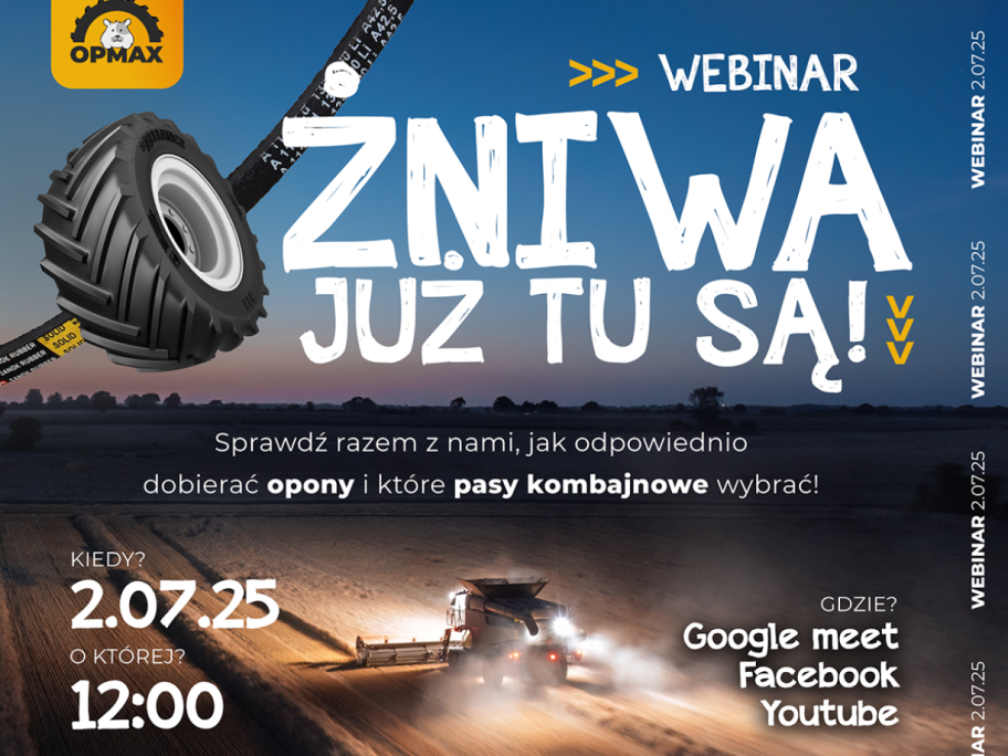 Żniwa już tu są – dołącz do naszego webinaru!